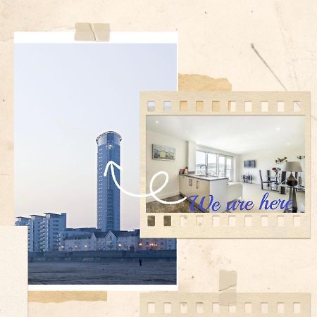 Апартаменты Beach On The Doorstep Meridian Tower Marina Суонси Экстерьер фото